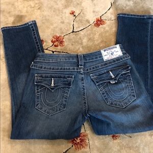 True religion brand Capri jeans size 26